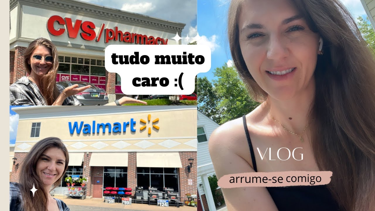 Como é a farmácia dos EUA e para complementar dei uma passadinha no Walmart #vlog