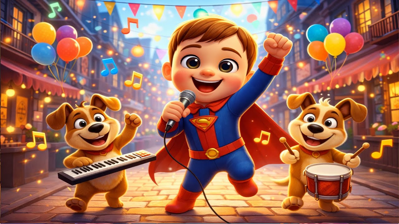 CocoMel-Guau Guau, Toby a Bailar#abecedario #abcparaniños #youtubekids #kidsmusic #spanishforkids