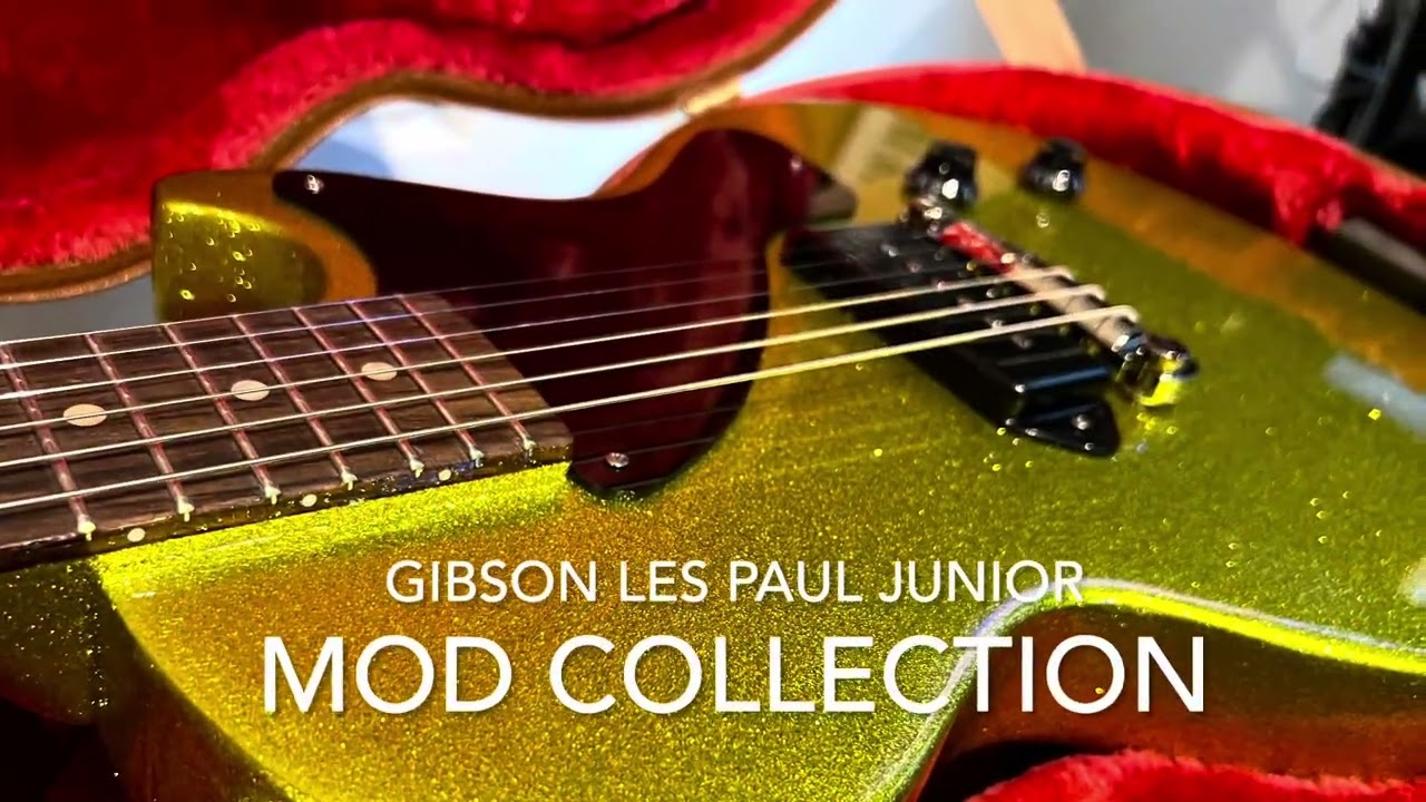 Gibson Les Paul Junior Mod Collection Electric yellow sparkle