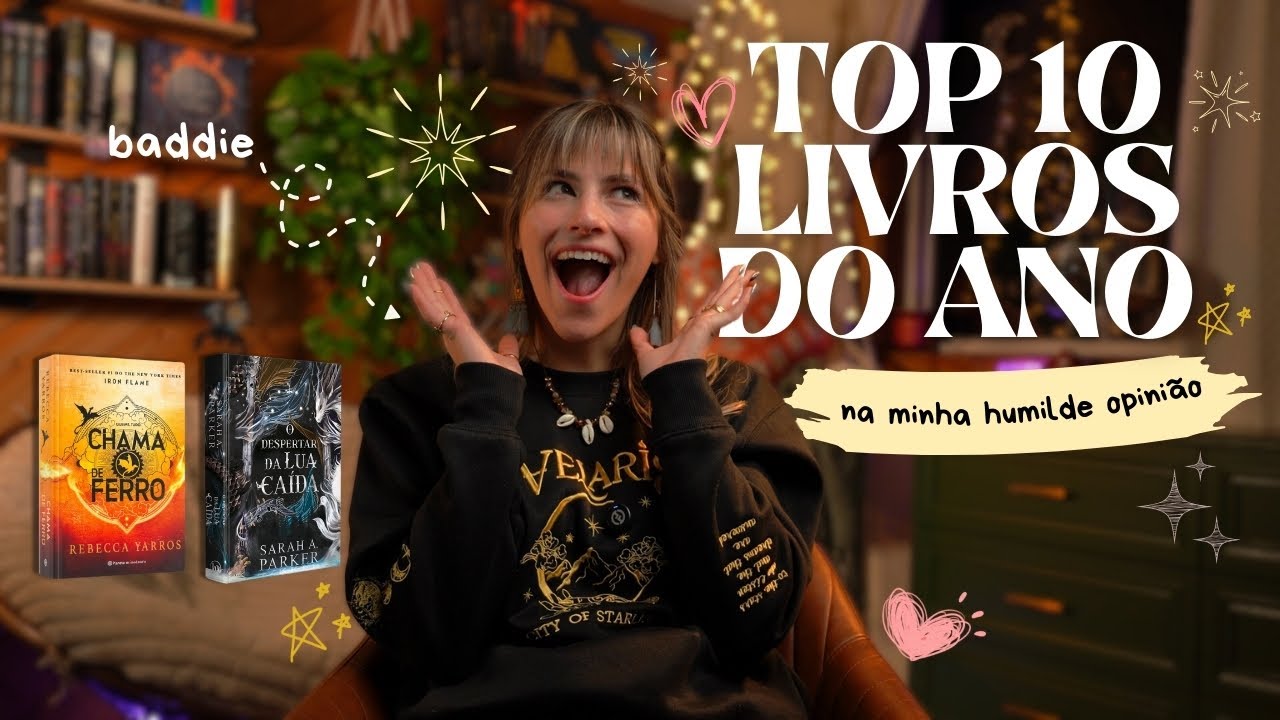 TOP 10 LIVROS DO ANO