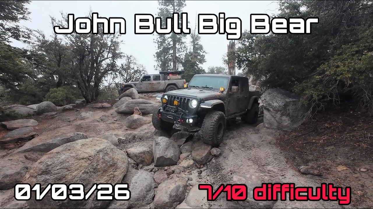 Gladiators take on John Bull! | John Bull trail Big Bear CA📍
