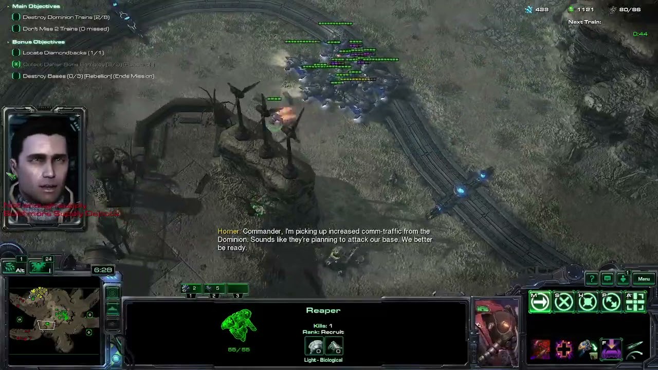 Starcraft 2 | MSC | The Great Train Robbery | Brutal | Rebel Path (10)