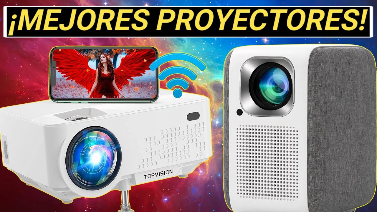 🎥 ¡TOP 10 PROYECTORES CALIDAD-PRECIO de ALIEXPRESS! 🥇