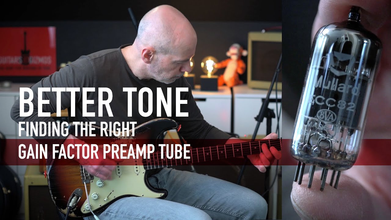 Preamp tube comparison. Does the gain factor on preamp tubes impact guitar tone? #tweeddeluxe #5E3
