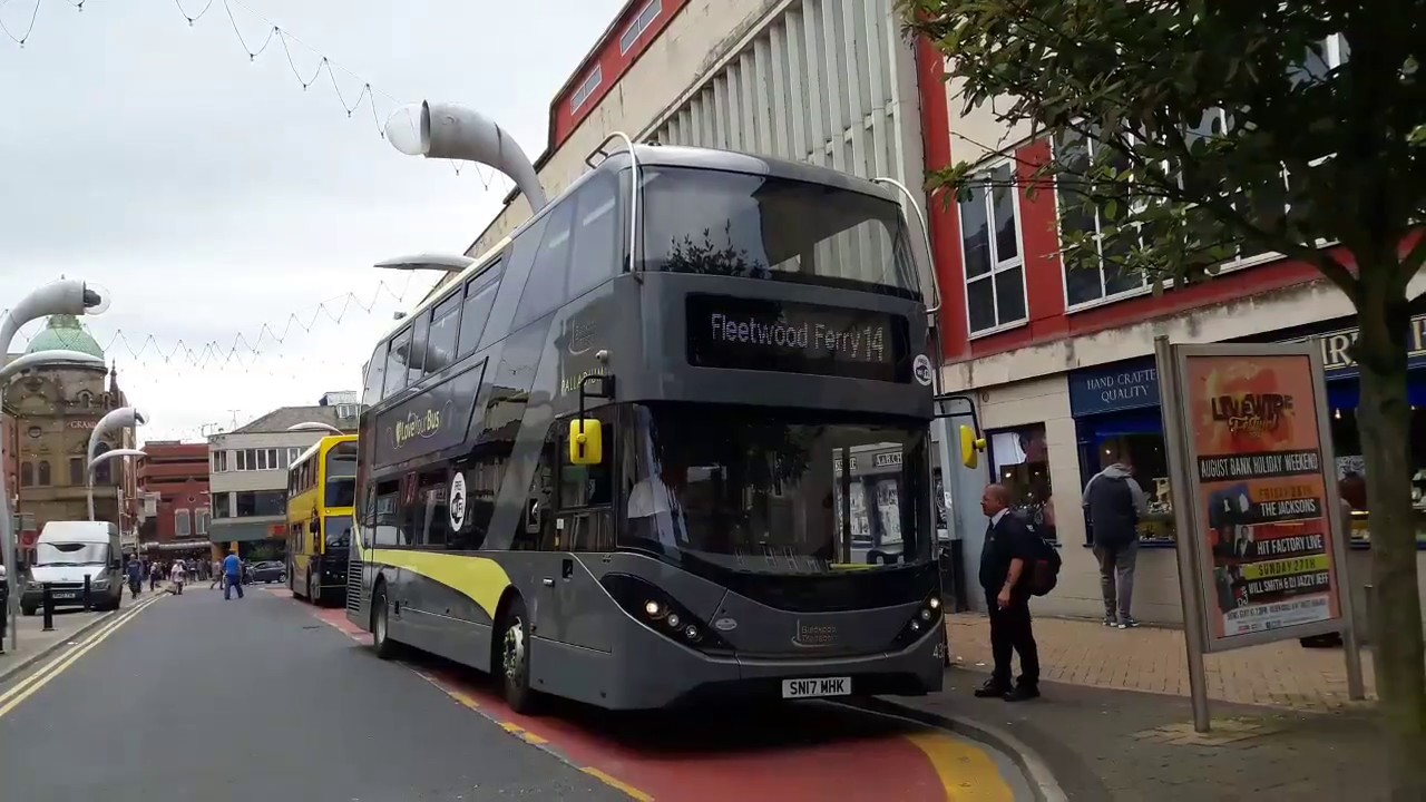 NEW FEATURES Blackpool Transport Alexander Dennis E40D Enviro 400 City 432 SN17MHK