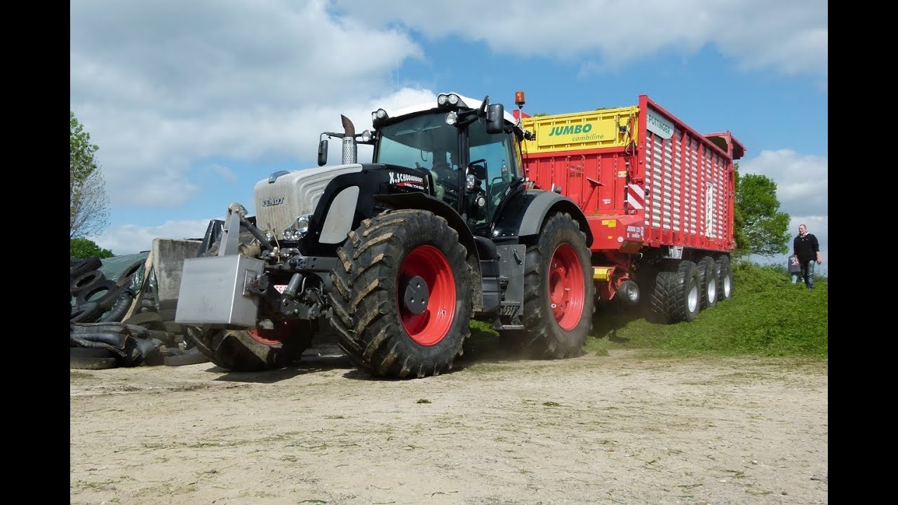 Fendt Vario 930 Black Beauty and Pöttinger Jumbo 7210 - Schoonbroodt à l'autocharge 2012