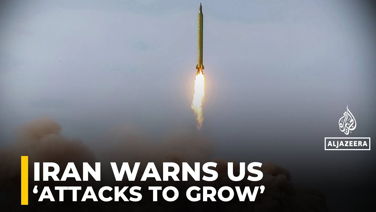 Iran vows to expand attacks as tensions with the US escalate
