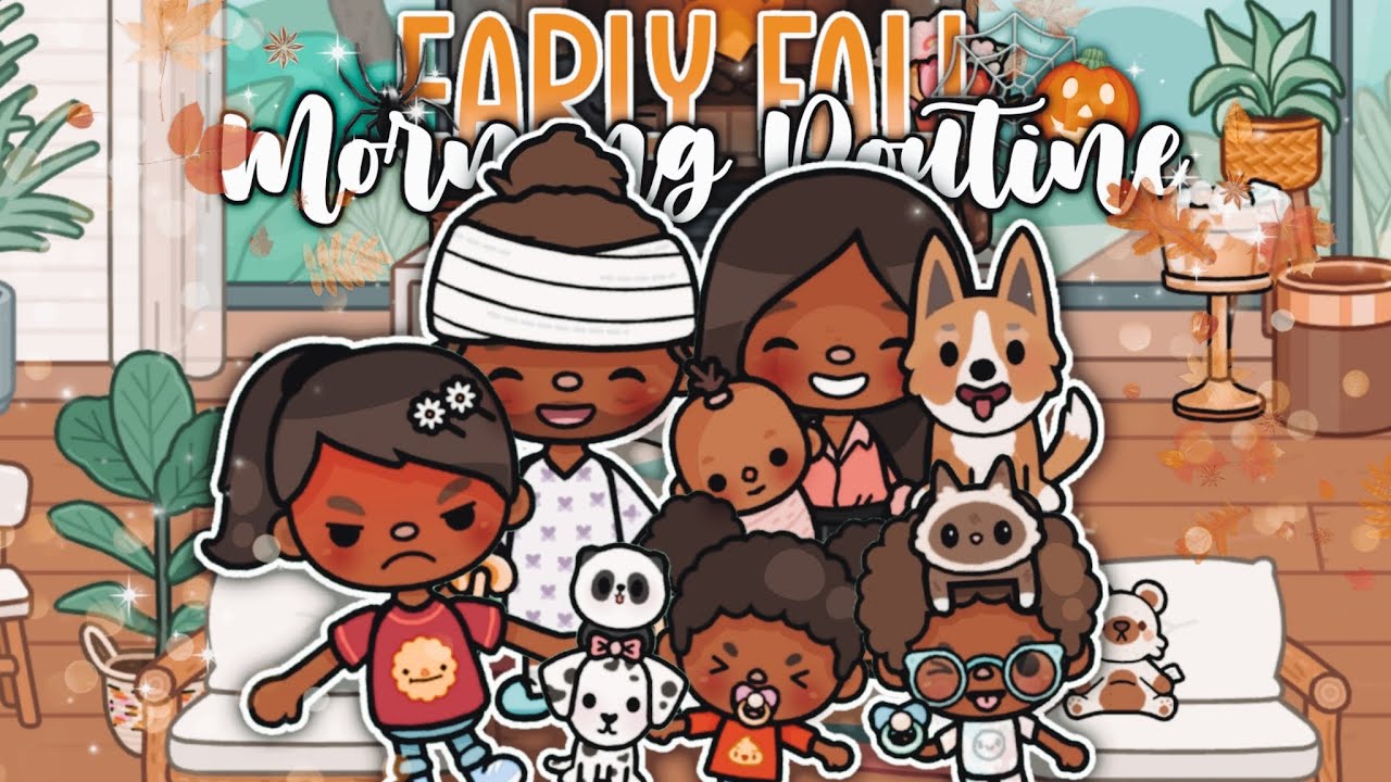 Early fall 🎃🦇 *MORNING ROUTINE* 💞 | TBLW 🌎 - Its Niora 🎉👻 #tocaboca