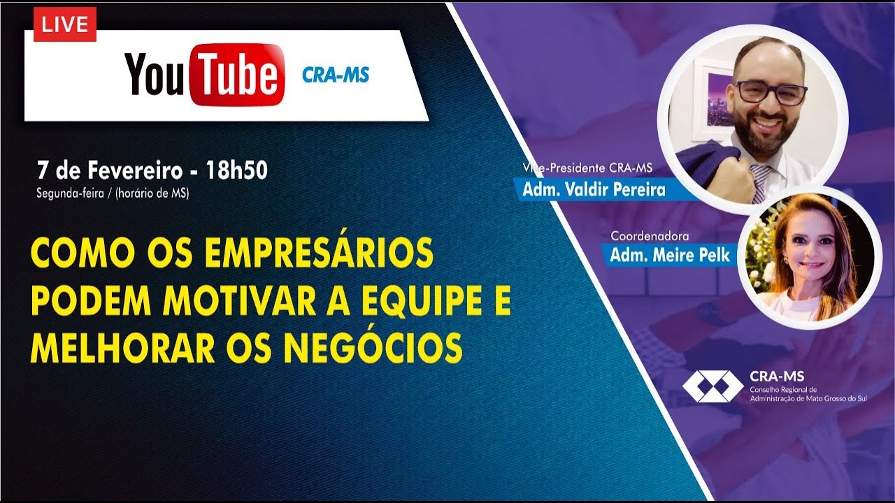 CRA-MS: Como empresários podem motivar a equipe e melhorar os negócios