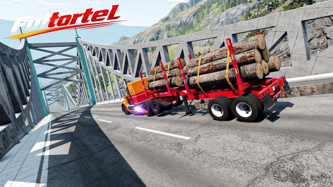 Gavril Trucks Full Throttle Downhill Mayhem | BeamNG.drive Simulation