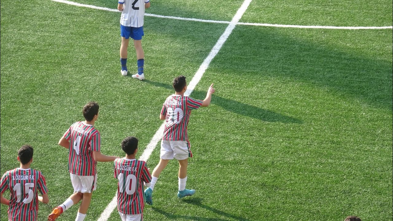 U-15 LİGİ / B.ÖZGÜR FK: 2 - GİRNE 1923: 2 MAÇ ÖZETİ (01.03.2025)