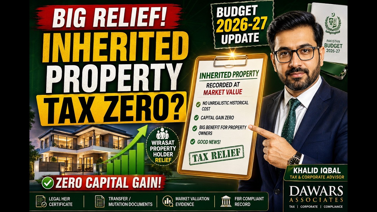 Budget 2026: Inherited Property Tax Relief | Capital Gain Zero?