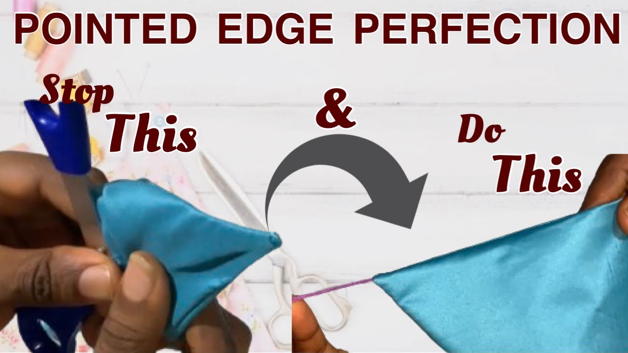 QUICK FIX FOR PERFECTLY POINTED EDGES//HOW TO FIX YOUR POINTED EDGES