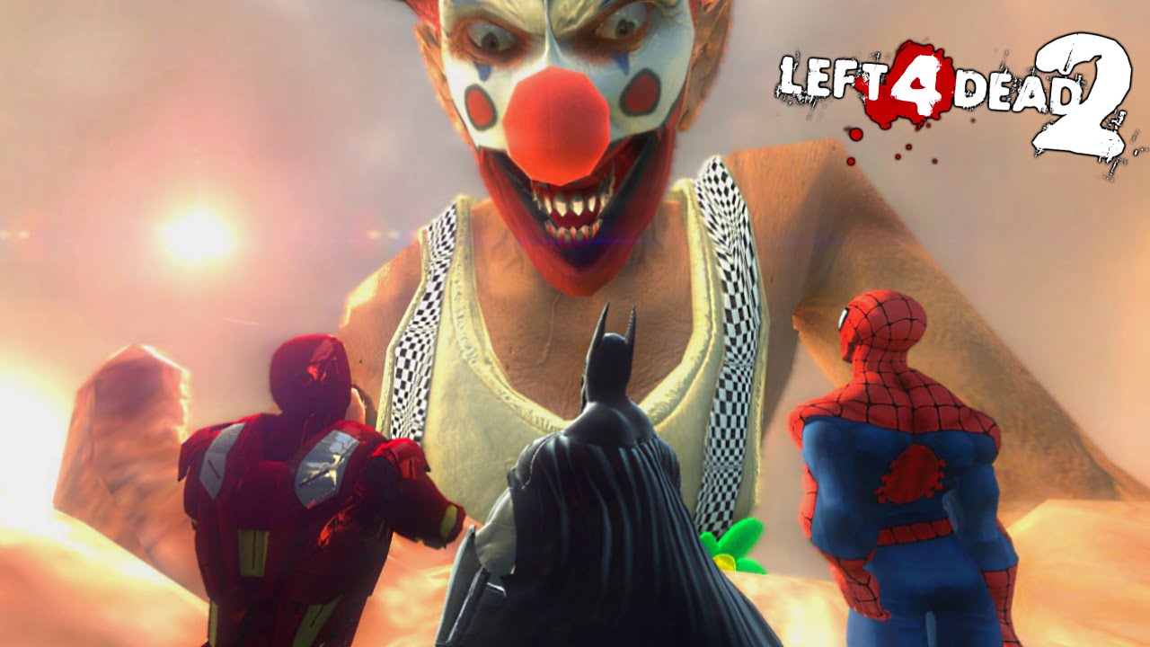 Left 4 Dead 2: SUPERHÉROES en el CIRCO DE LA MUERTE! | L4D2 con Amigos (Funny Moments)