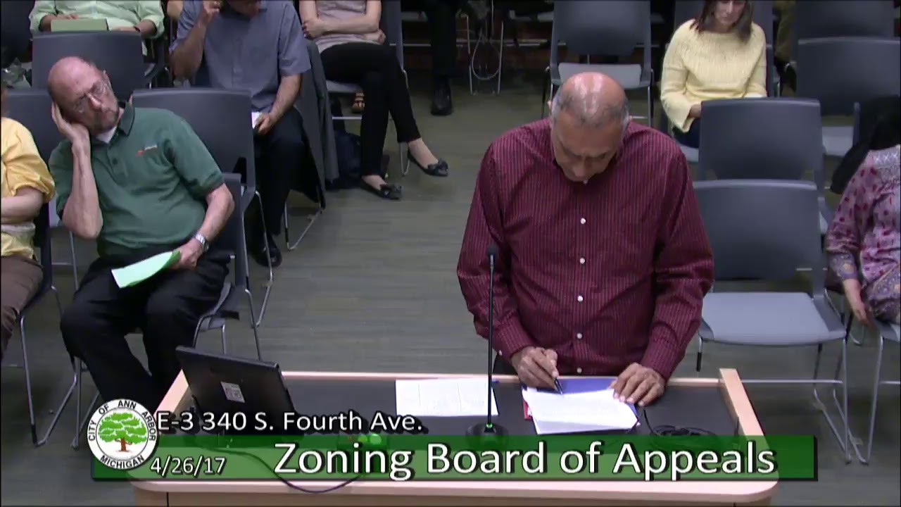Zoning Board of Appeals 4-26-17