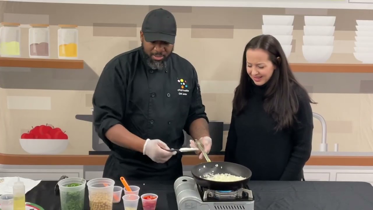 Good Morning, Chef! Chef Junior’s Chickpeas and Spinach