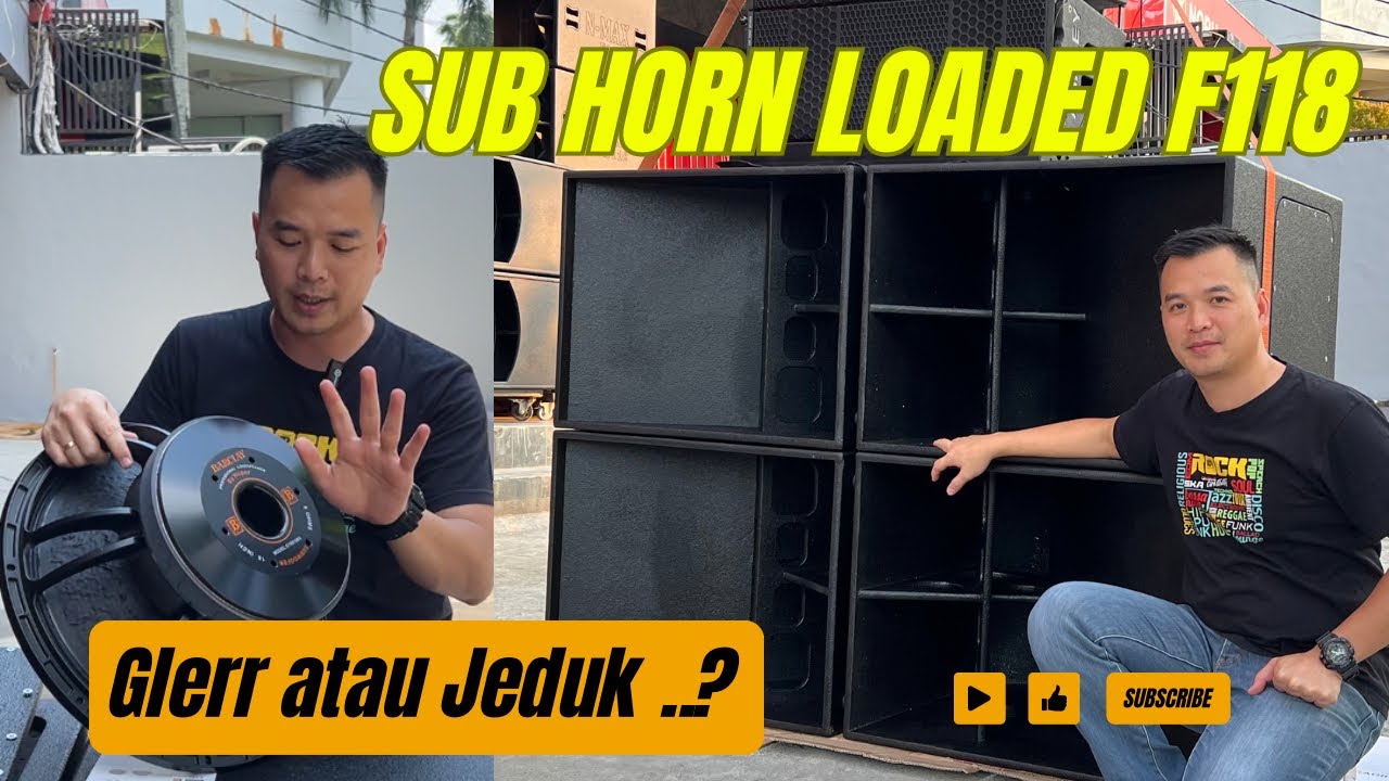 FUL Review BOK SUB HORN F118 FORTINO  ISI BARCLAY HUPER // REAL CHEK SOUND