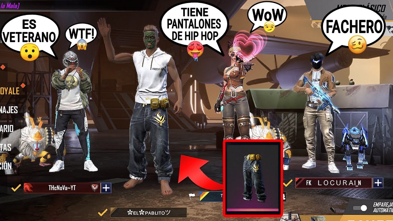 ENTRO VESTIDO DE BOTSITO CON PANTALON DE HIP HOP A ESCUADRAS RANDOM Y ASI REACCIONAN😮