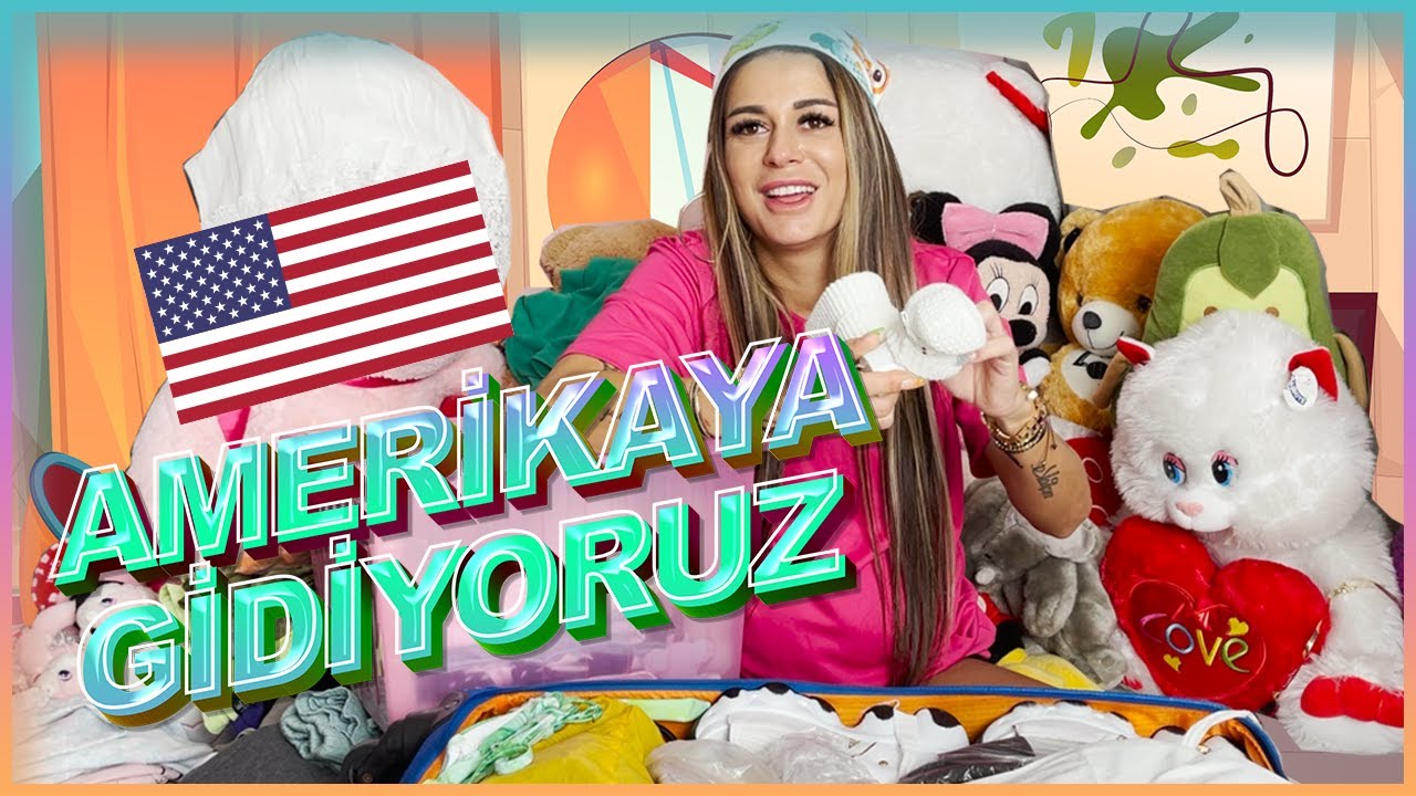 BAVULUMU HAZIRLIYORUM ( DOĞUM İÇİN AMERİKA’ya GİDİYORUZ )