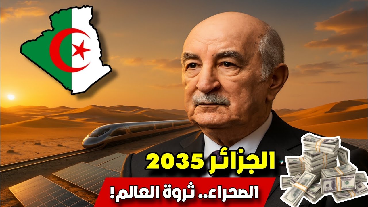 الجزائر 2035: كيف تصنع الصحراء ثروة العالم؟ 🇩🇿🔥