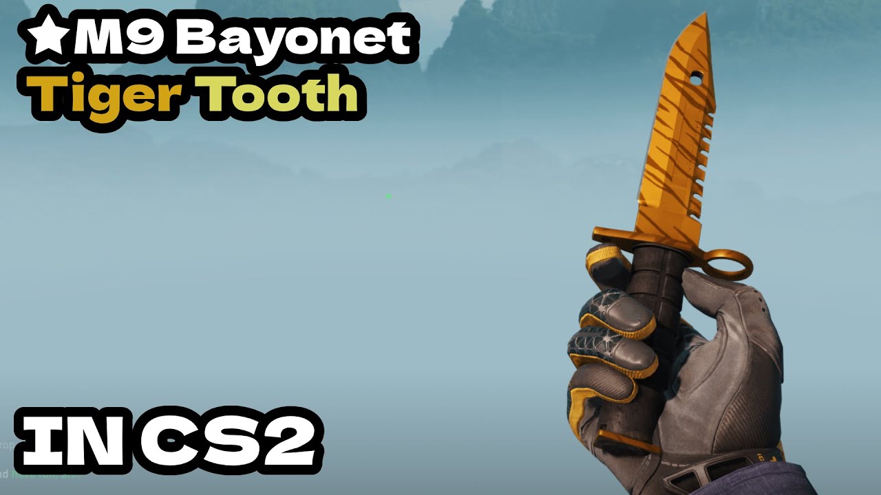 CS2 ★ M9 Bayonet - Tiger Tooth CS2 Knife Showcase!