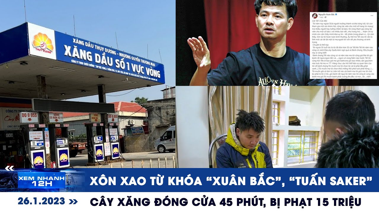 XEM NHANH 12H ngày 26/1: Xôn xao từ khóa 