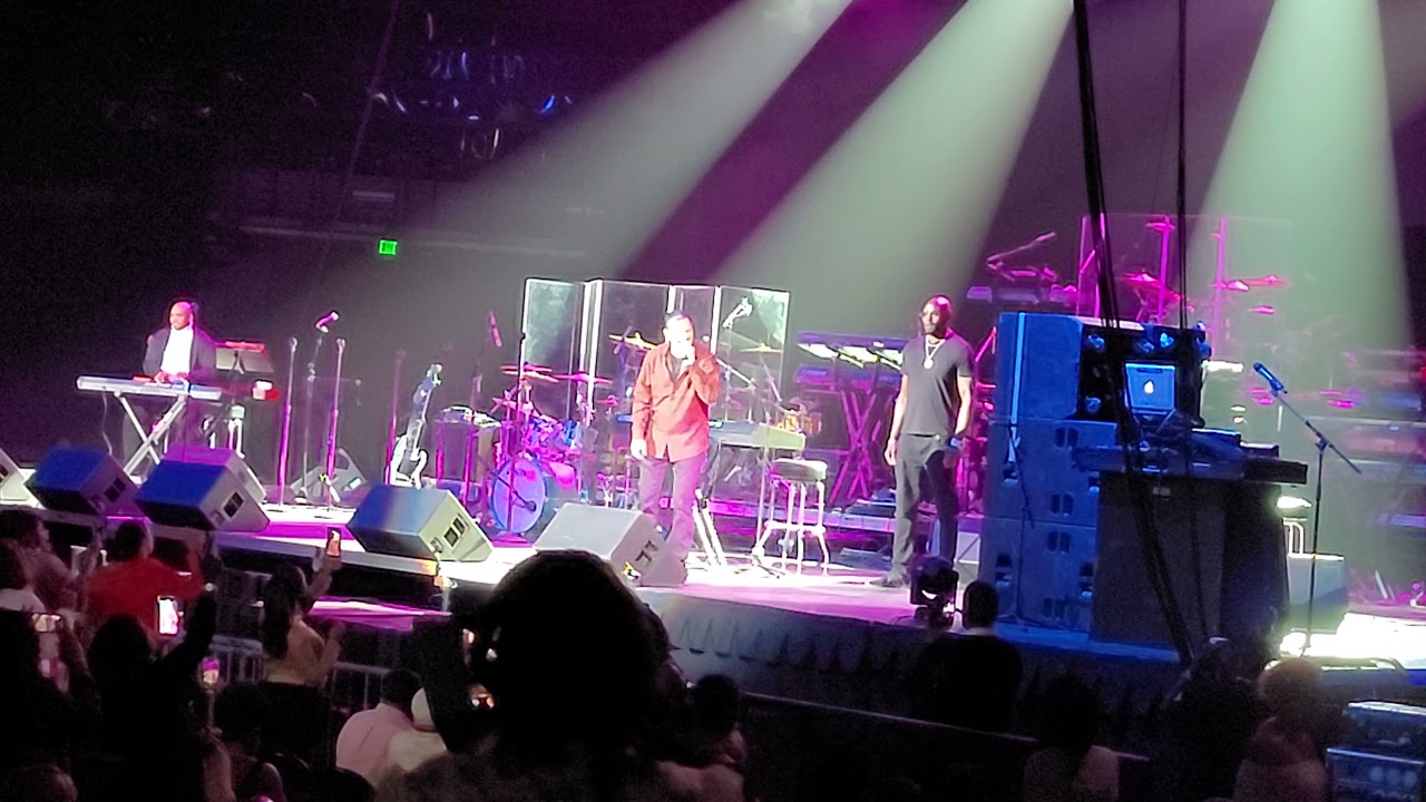 El DeBarge I like it in Columbia South Carolina at the Colonial Life Arena October 23rd 2021