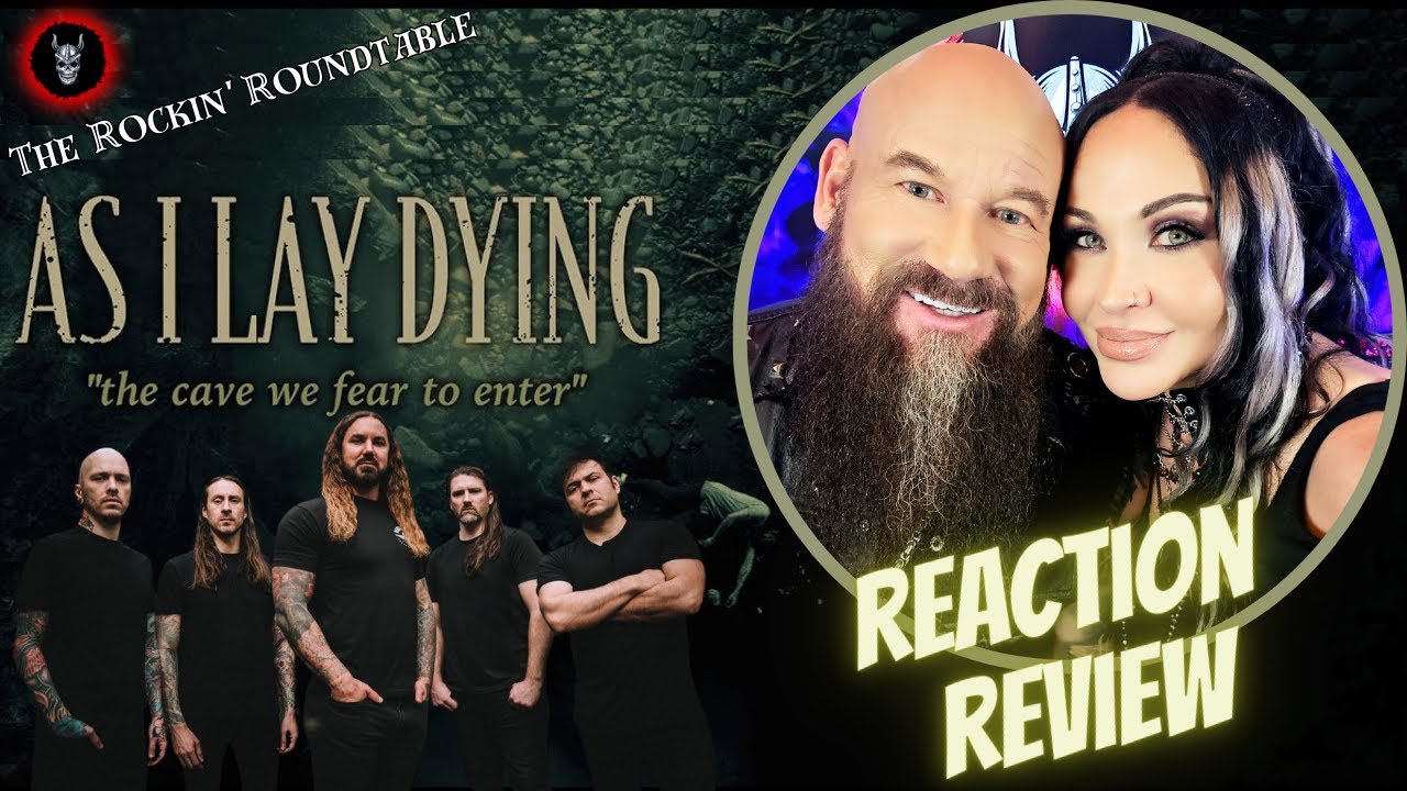 Metal couple REACTS and REVIEWS - As I Lay Dying - The Cave We Fear to Enter