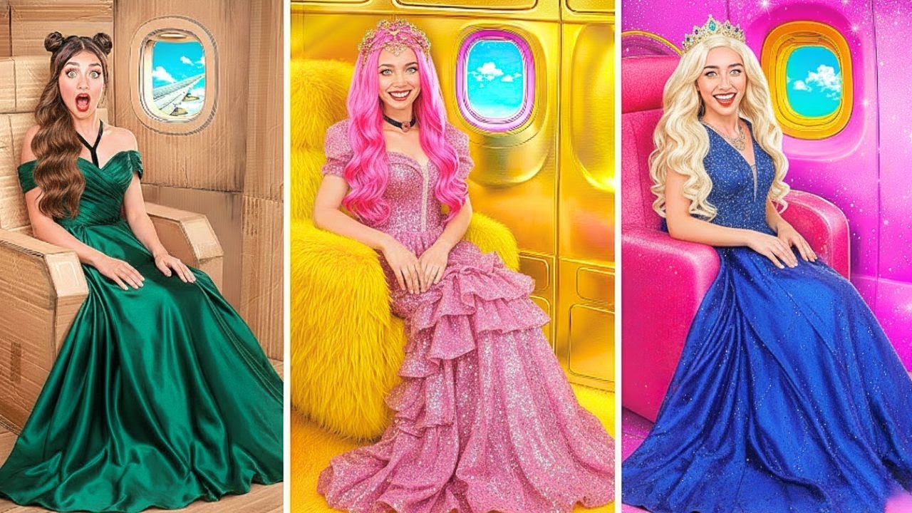 Эта преображение превратило ее в принцессу вечеринки 👑🔥 ВАУ!