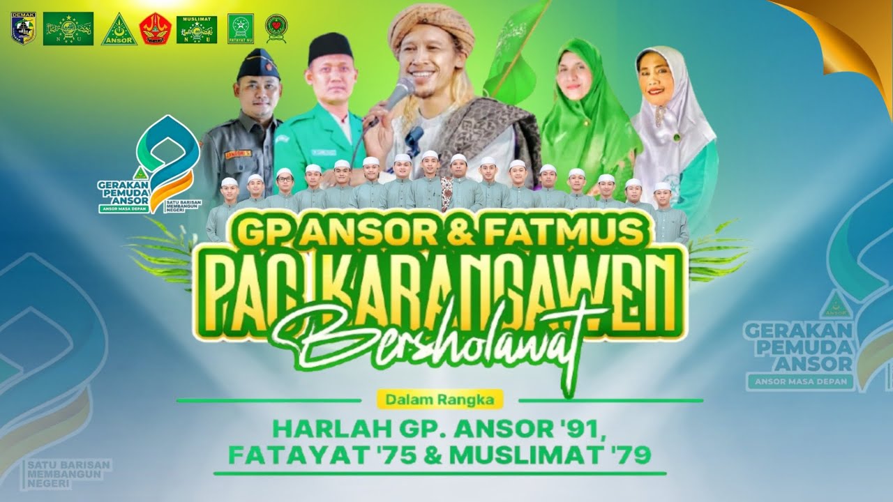 🔴🔵[LIVE] GP ANSOR & FATMUS PAC KARANGAWEN  BERSHOLAWAT BERSAMA MAJELIS GANDRUNG NABI