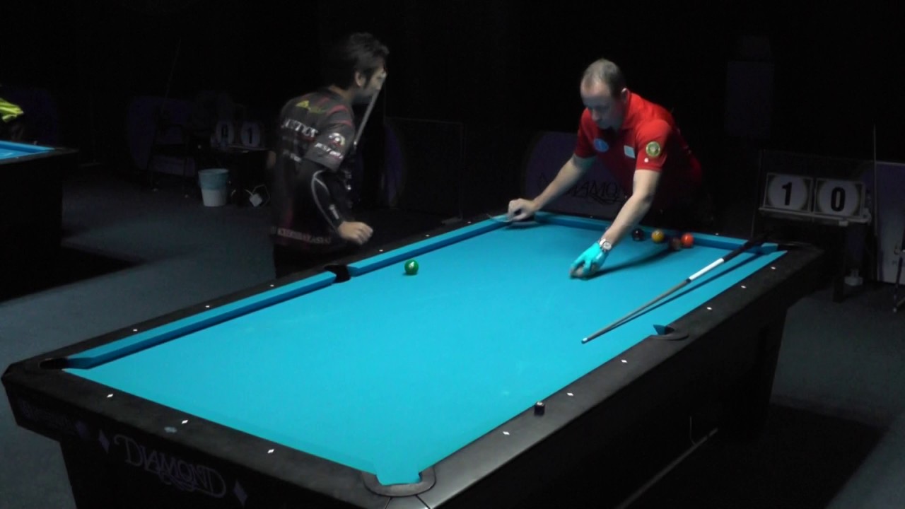 2016 Kuwait Open 9-Ball Championship Last 64：Shane van Boening vs Kuribayashi Toru