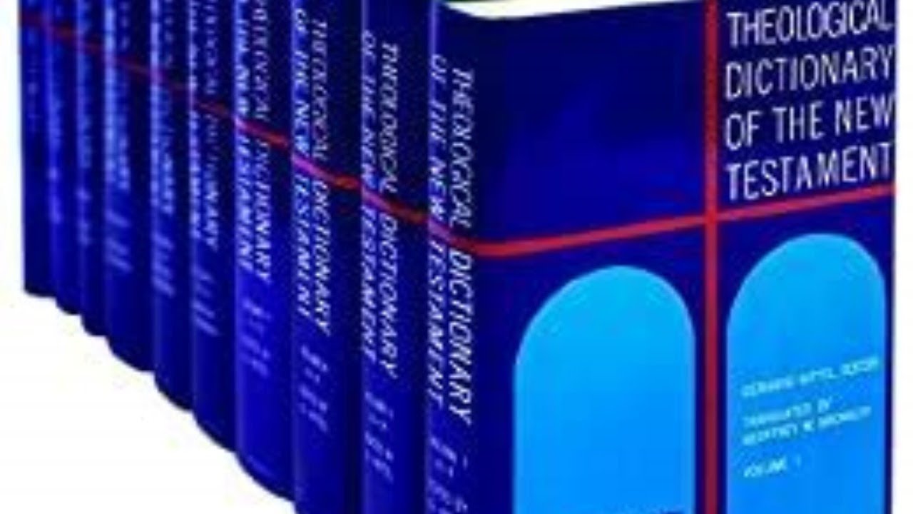 Kittel's Theological Dictionary of the New Testament, Vol.1, 1ff.