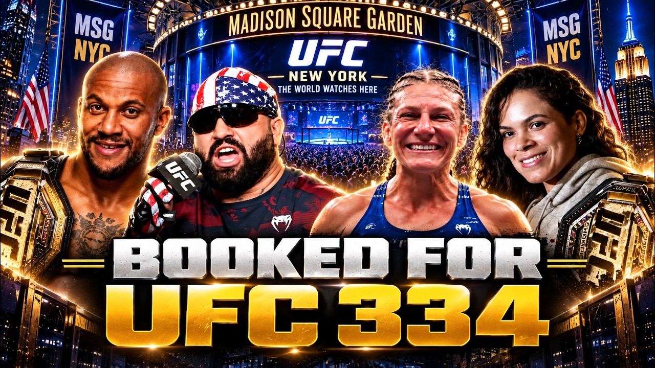 🚨BREAKING🚨 Ciryl Gane vs. Josh Hokit booked for UFC 334