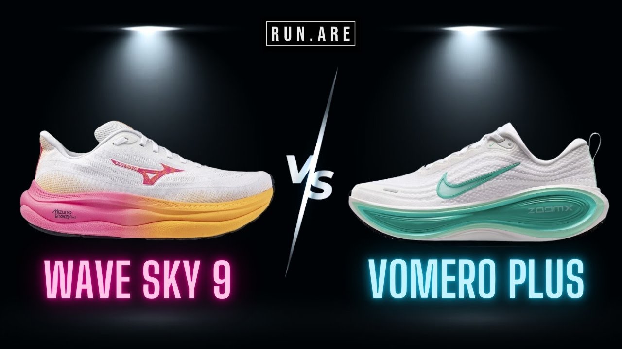 Nike Vomero Plus против Mizuno Wave Sky 9