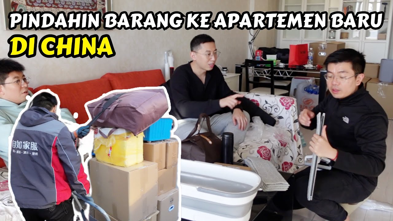 AKHIRNYA PINDAH KE APARTEMEN BARU & BONGKAR BARANG PINDAHAN DI CHINA