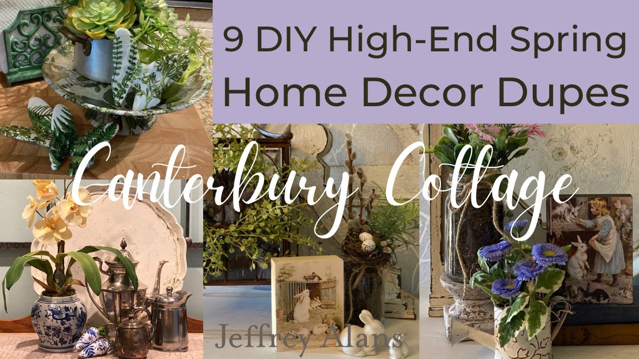 9 DIY Spring High Dollar Home Decor Dupes