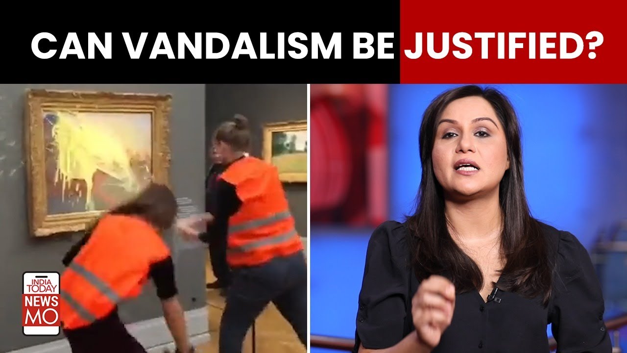 Climate Activists On Rampage, Vandalize Paintings, Is This Only Way Left To Protest?