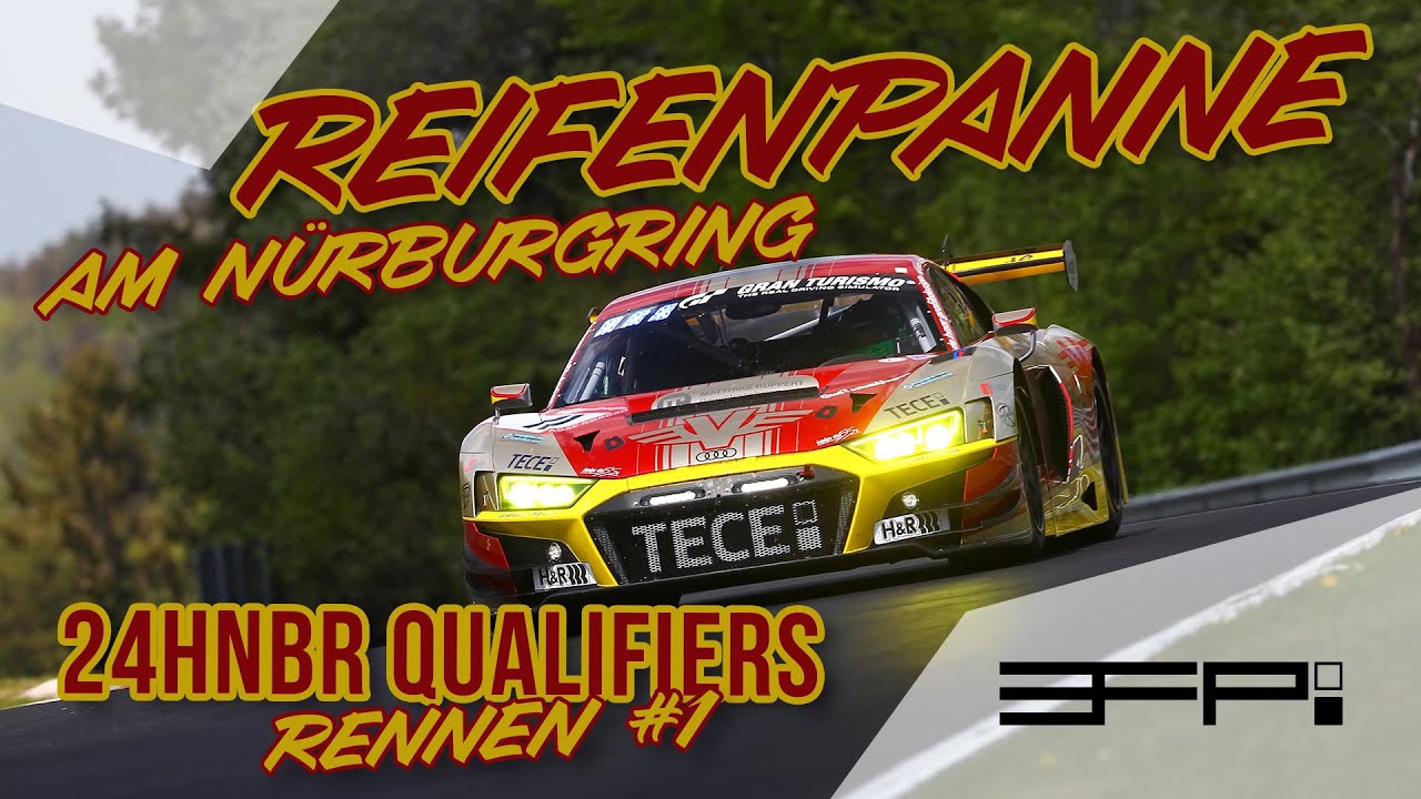 Rennen 1 mit Reifenschaden | #24hNBR Qualifiers | EFP:racing