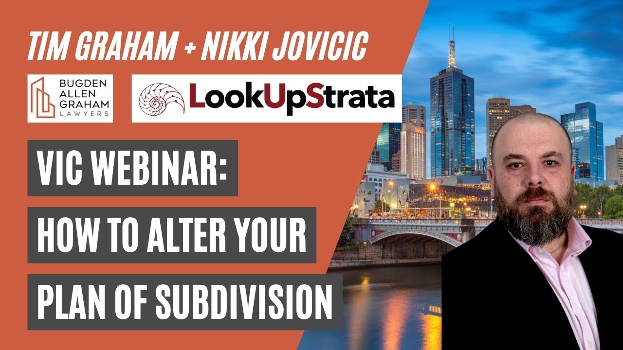 VIC: How to Alter Your Plan of Subdivision - Lot Entitlements and Liabilities | LOOKUPSTRATA