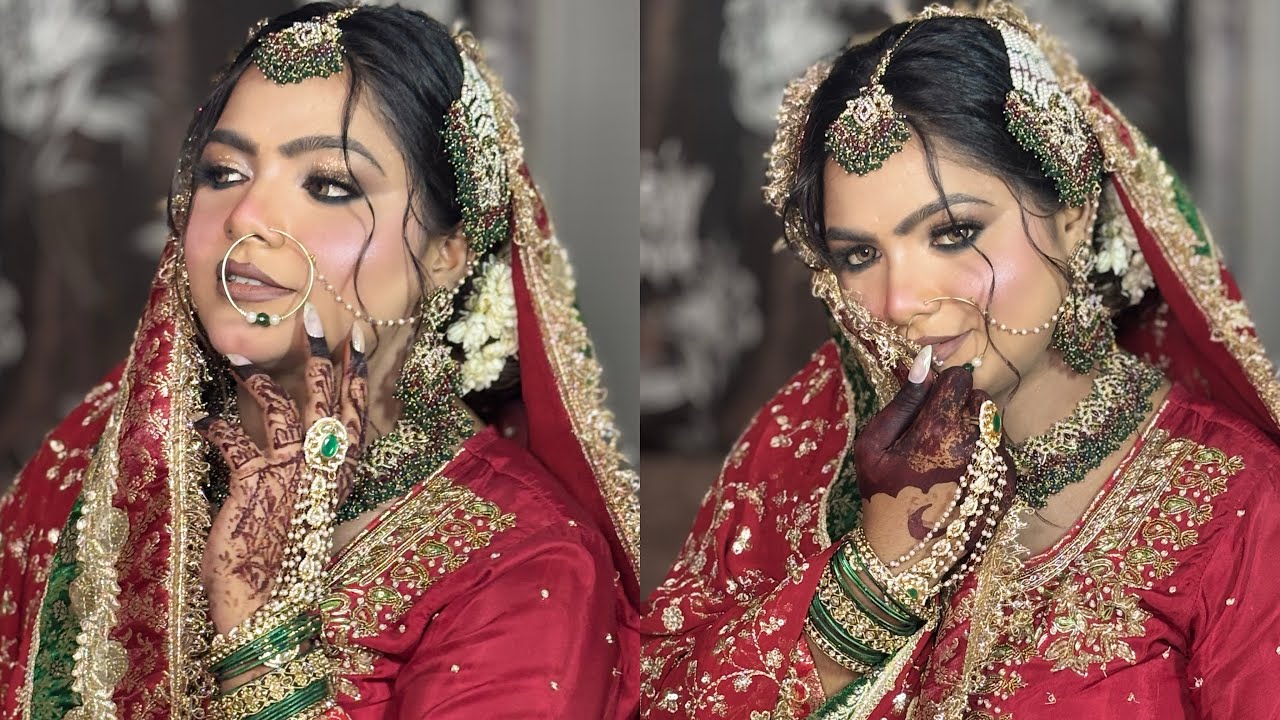 SIGNATURE BRIDAL LOOK by @Rihaylamakeover || #bridalmakeupartist #makeuptutorial #pakistanibride 