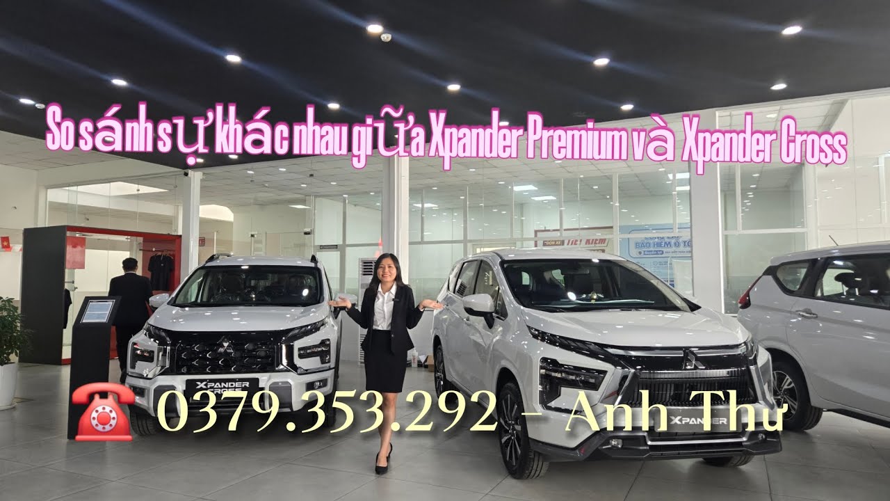 So sánh sự khác biệt Xpander premium và Xpander Cross 