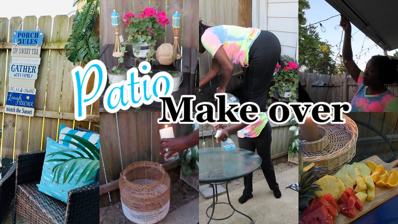 SPRING / SUMMER PATIO REFRESH | PATIO MAKEOVER ON A BUDGET 2023