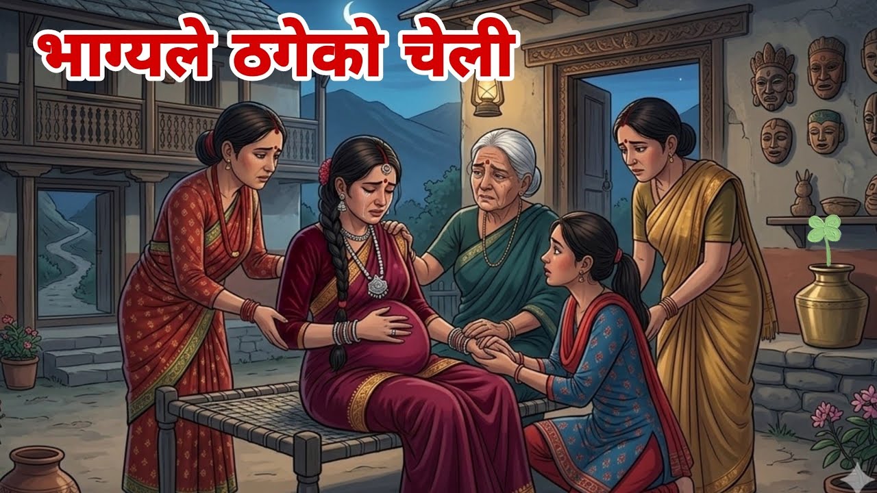 भाग्यले ठगेको चेली😭।।नेपाली लोककथा।।Vagye Le Thageko Ko Cheli🥺।।Nepali Lok Katha 🍀🍀🍀