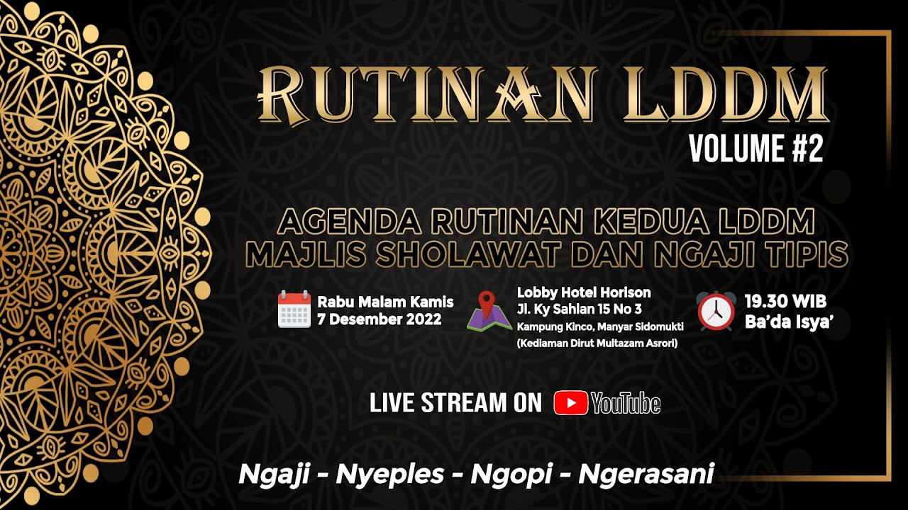 LIVE RUTINAN LDDM VOLUME #2
