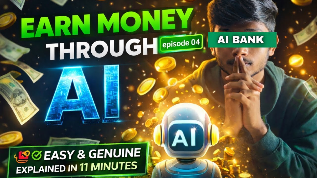 How to Make Money with AI in 2026 | Beginner’s Step-by-Step Guide/Earn money with AI /Earn online