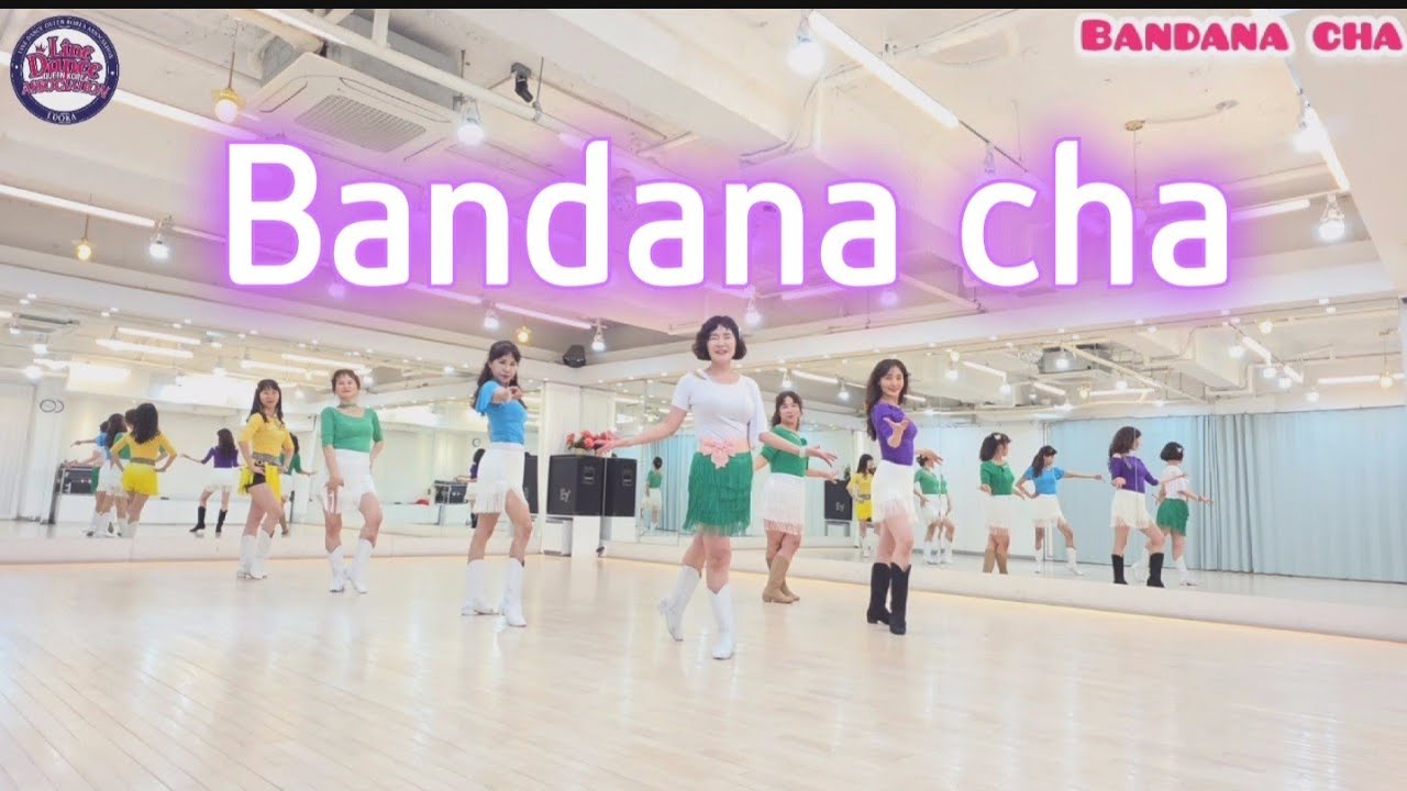 Bandana cha💖Line Dance ||반다나 차 || High Beginner ||초급라인댄스 ||Demo 