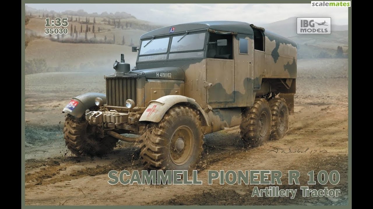 Kit Review: IBG Models Scammell Pioneer R100 Arty Tractor