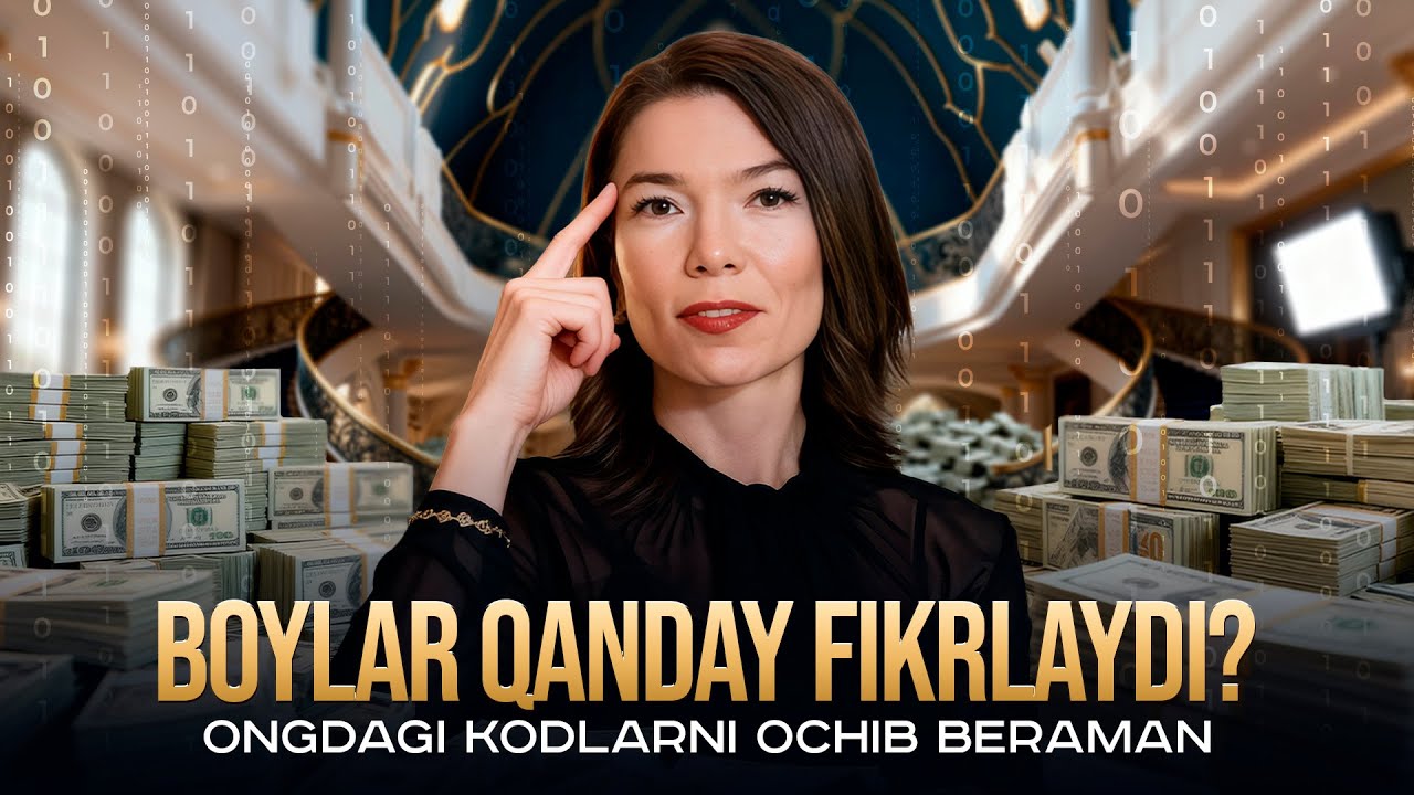 PUL TOPOLMAYOTGANINGIZNI SABABI: FIKRLASH XATO #dildorajumanova #millionaire #психология