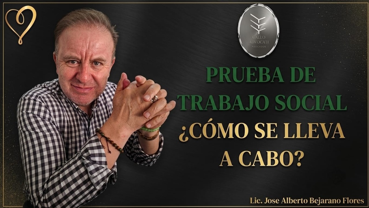 🍀🔴🍀PERICIAL EN TRABAJO SOCIAL COMO PRUEBA EN UN JUICIO FAMILIAR🍀🔴🍀
