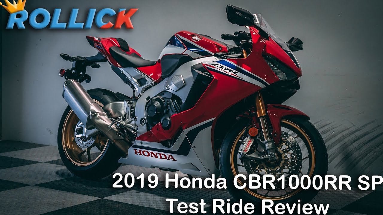 Обзор тест-драйва Honda CBR1000RR SP 2019 года [ДОРОГО]
